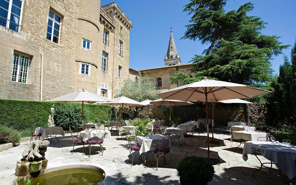 Chateau De Rochegude Restoran fotoğraf